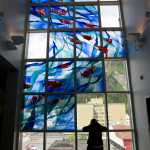 Transfiguration, by Bruce Elliott at the Juneau Public Library can be seen on the Art Walk.