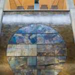 Frozen Pond by Walter Gordinier adorns the wall in the main entrance hall Father Andrew P. Kashevaroff State Library, Archives, and Museum is scheduled to open Monday, June 6.