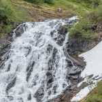 The beautiful waterfalls up Granite Creek Basin.