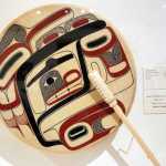 David R. Boxley's "Txaamsem" won Best of Show in Sealaska Heritage Institute's Northwest Coast Juried Art Show. The show is on display in the Walter Soboleff Building through Sep. 30.