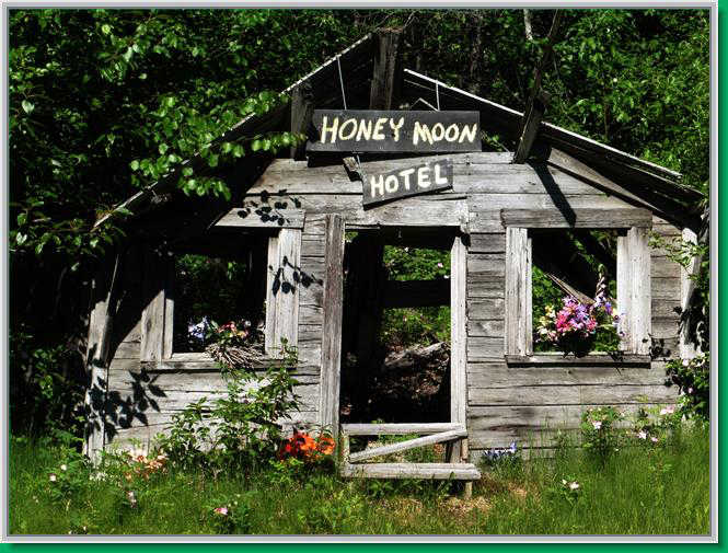 Vacancy! Any takers? Hotel along the scenic Haines Hwy.