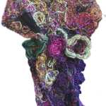 One of Suzanne di Francia's interlace creations. di Francia has 29 years in textile design. Courtesy photo