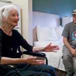 Earlene "Memaw" Branson, 83, mother to Alaskan Bush People star Ami Brown, talks of her journey from Texas to Alaska in hopes of reuniting with her daughter during an interview in Juneau on Wednesday. Her great nephew, Chuck Gilbert, helped her travel to Hoonah for the visit.