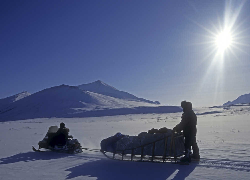 Arctic travelers in the Brooks Range.