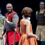 Rehearsal of William Shakespeare's "Othello" at Perseverance Theatre in September 2015.