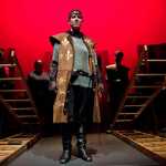 Hadassah Nelson is "Henry V" in Theatre in the Rough's production at McPhetres Hall in February 2015.