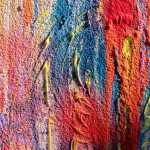 Colorful street graffiti.