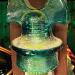 Insulator with Mickey Mouse ears.