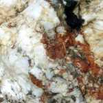 A variety of minerals create an abstract design on the Salmon Creek trail.