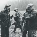 After the crash of Alaska Airlines Flight 1866 on Sept. 4, 1971, recovery teams stayed in touch with handheld and short-distance radios that linked them to Juneau.