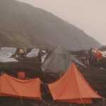 Heavy fog and rain contributed to the crash of Alaska Airlines Flight 1866 on Sept. 4, 1971, then lingered above the crash site as recovery efforts began in the Chilkat Range.
