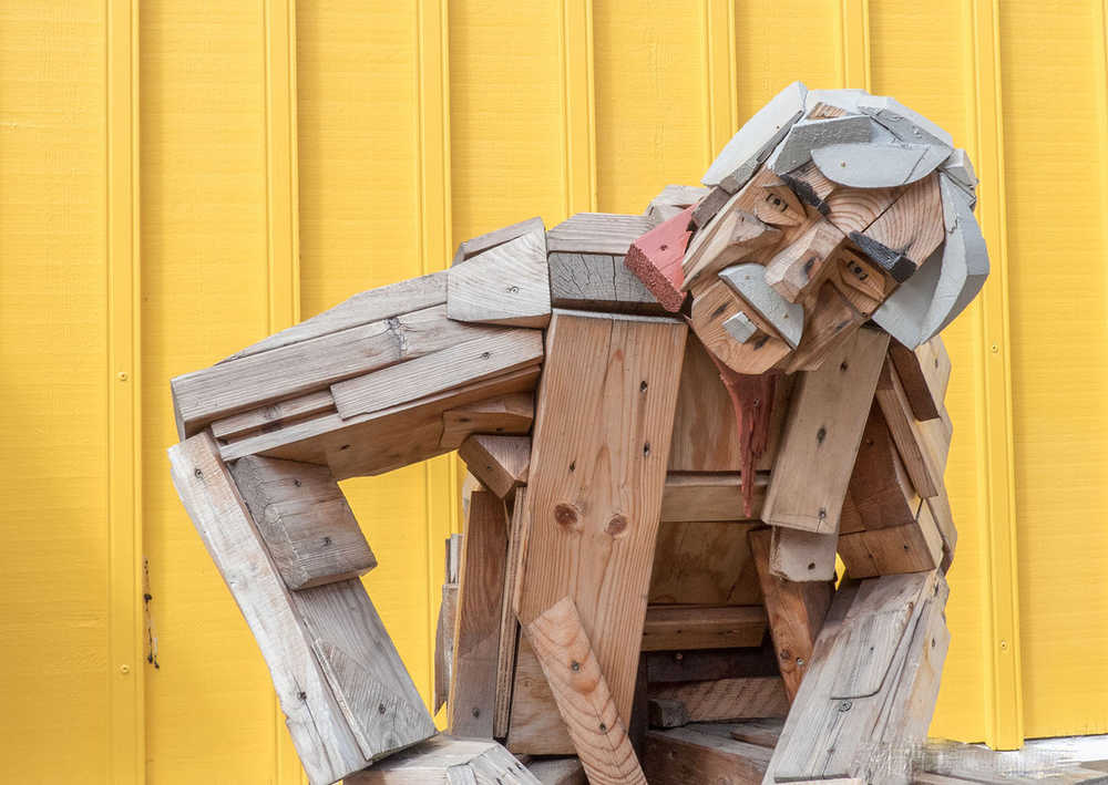 Still life street art.