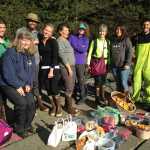 This group of people foraged for berries and mushrooms up the Stikine River during the Rainforest Festival in Petersburg.