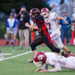 Juneau-Douglas competes against Hoopa Valley at Adair-Kennedy Memorial Park on Saturday. Hoopa Valley won 20-18.