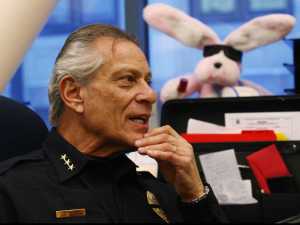 Fairbanks Chief of Police Randall Aragon, seen during an interview in his office on Dec. 30, 2014.