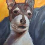 One of the paintings that will be on display at Juneau artist MK MacNaughton's October First Friday show at her gallery, Sketch.