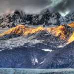Termination dust on the Mendenhall Towers.