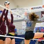 Kayhi volleyball players Leah Benning,