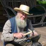 Roger Williams of Gustavus, a metalsmith, creates spoons and ladles he sells in Gustavus, Juneau, and on Etsy (a website.)