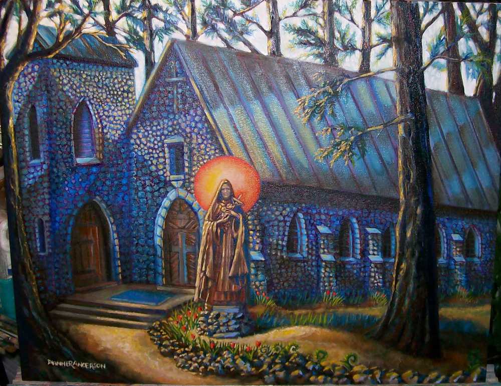 Shrine of St. Therese by Dianne Anderson.