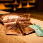 Large tináa by Tlingit artist Eli Hanlon, small tináa by Tlingit artist Mary Folletti.