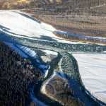 Patterns in the Chena River on Oct. 23.