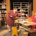 Sierra Trinchet, Becky Orford and Katie Jensen in Theatre in the Rough's production of "84 Charing Cross Road."