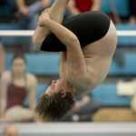 Juneau-Douglas' Gavin Murphy competes in the 2016 ASAA/First Natinal Bank Alaska Swim & Dive State Championships at the Dimond Park Aquatics Center on Friday, Nov. 4, 2016.