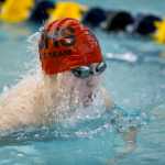 during the 2016 ASAA/First Natinal Bank Alaska Swim & Dive State Championships at the Dimond Park Aquatics Center on Saturday, Nov. 5, 2016. .
