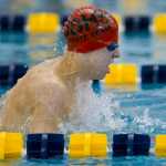 Juneau-Douglas' Aidan Seid races in the boys 200 yard IM race during the 2016 ASAA/First Natinal Bank Alaska Swim & Dive State Championships at the Dimond Park Aquatics Center on Saturday, Nov. 5, 2016. .