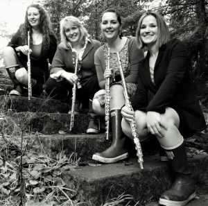 The flute quartet Flutatious is performing in Juneau Saturday, Nov. 19.