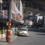 Front Street, downtown Juneau in 1951.