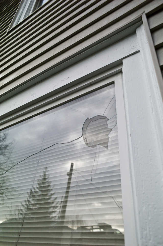 There is plenty to fix at the Bergmann Hotel, including a number of broken windows.