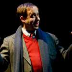 Perseverance Theatre actor-in-residence James Sullivan performs in the theatre's holiday production of "This Wonderful Life."