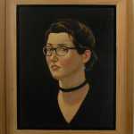 Portrait of Alexandra Bookless, by David Woodie.