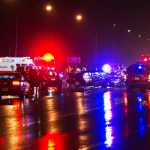 Multi-vehicle accident at the Fred Meyer intersection just as rush hour started on Friday, Dec. 2, 2016.