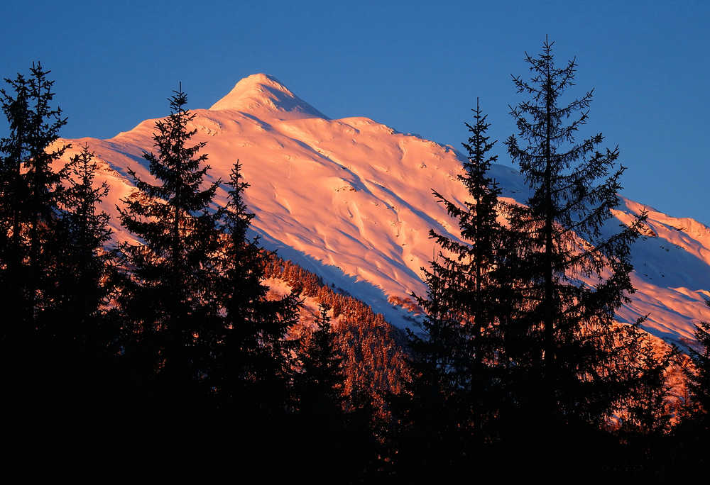 A pink Mount McGinnis.