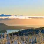 Sunset over Auke Bay from Auke Nu trail on Dec. 23.