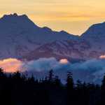 Sunrise, Eagle Peak on Dec. 23.