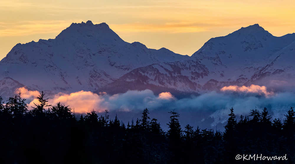 Sunrise, Eagle Peak on Dec. 23.