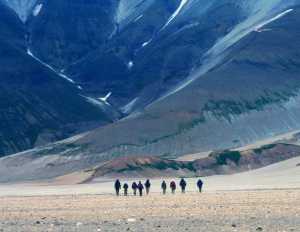 The Valley of 10,000 Smokes, left behind after the 1912 eruption of Novarupta on the Alaska Peninsula.
