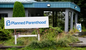 The Planned Parenthood office in Juneau, seen Friday, at the corner of Egan Drive and Glacier Highway next to Twin Lakes.