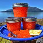 Final product: Jarred dog salmon eggs (Vivian Faith Prescott | Capital City Weekly)