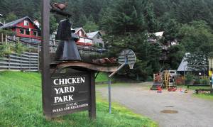 Chicken Yard Park is pictured on Tuesday, Aug. 7, 2018. (Alex McCarthy | Juneau Empire)