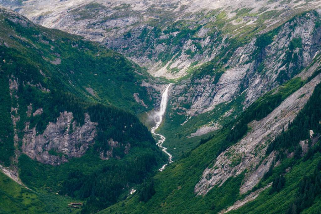 Sockeye Falls fed by Sockeye Creek. (Gabe Donohoe | For the Juneau Empire)
