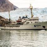 National Oceanic and Atmospheric Administration vessel Rainier is pictured during a survey of Tracy Arm Fjord and Lisianski Inlet in Southeast Alaska this June. NOAA is rebuilding its charts for digital use. (Courtesy Photo | Ensign Collin Walker via NOAA)                                National Oceanic and Atmospheric Administration vessel Rainier is pictured during a survey of Tracy Arm Fjord and Lisianski Inlet in Southeast Alaska this June. NOAA is rebuilding its charts for digital use. (Courtesy Photo | Ensign Collin Walker via NOAA)