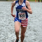 Thunder Mountain senior Naomi Welling wins the 4A girls Region V cross country championship at Sandy Beach on Saturday.