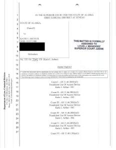 A Juneau grand jury indicted two people on Wednesday for alleged fraudulent activity. One woman is believed to have used a debit card belonging to someone else and another man is believed to have collected his PDF for seven years illegally.