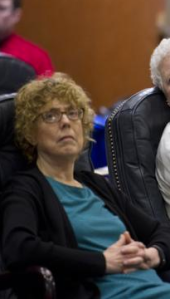 in this file photo from May, Rep. Gabrielle LeDoux, R-Anchorage and other legislators watch the resolution vote to continue work on bills during the special session.