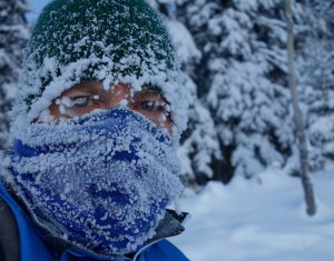 Ned Rozell | For the Juneau Empire Ned Rozell after skiing during a cold snap in Fairbanks.